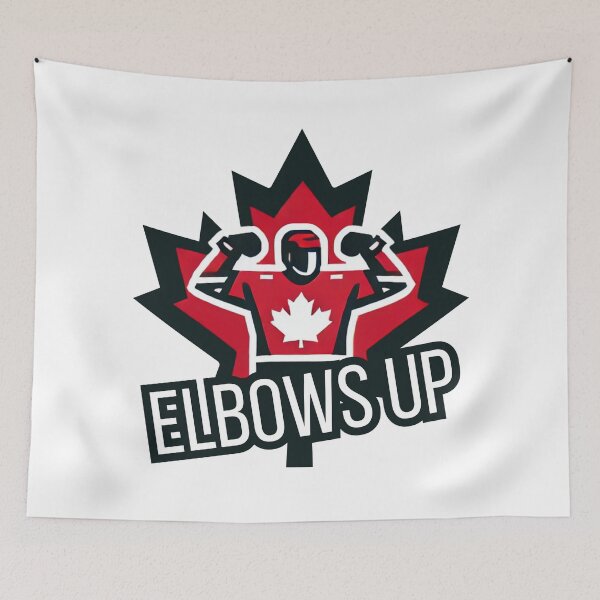 Item preview, Elbows Up Canada designed and sold by Zeemazoo.