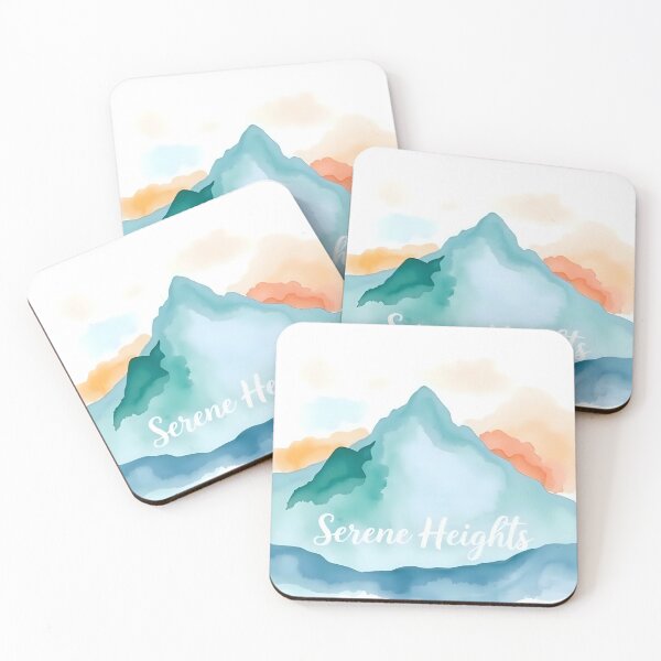Item preview, Mountain Majesty in Watercolor - Serene Heights designed and sold by Shirtastically.