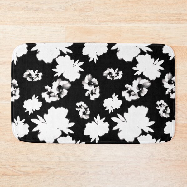 Item preview, BW Blurred Vintage Floral designed and sold by Nina May Designs.