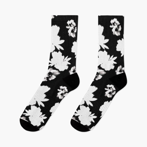 Item preview, BW Blurred Vintage Floral designed and sold by Nina May Designs.
