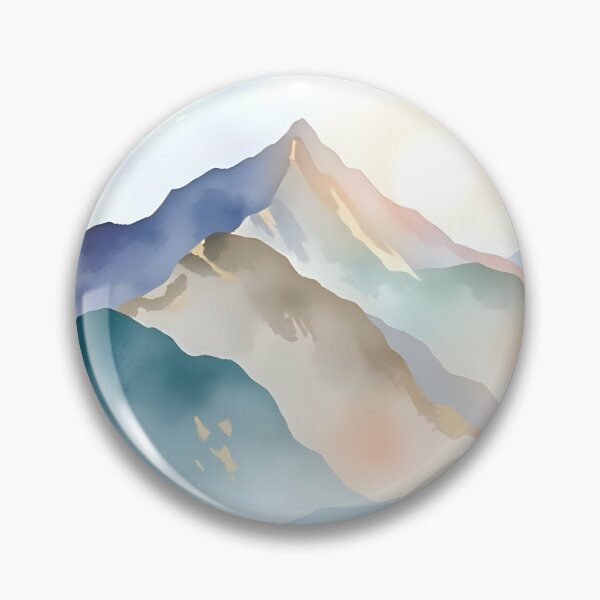 Item preview, Ethereal Mountains in Watercolor designed and sold by Shirtastically.