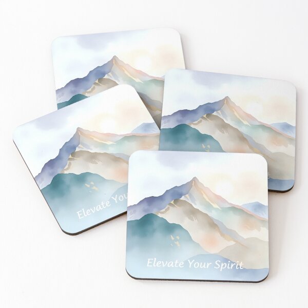 Item preview, Ethereal Mountains in Watercolor designed and sold by Shirtastically.