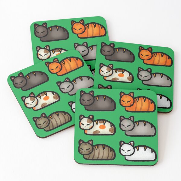 Item preview, Cat Loaves Variety Pack designed and sold by briannaderro.