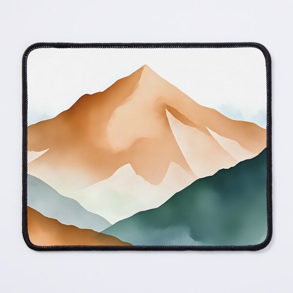 Item preview, Majestic Mountain Watercolor Motif designed and sold by Shirtastically.