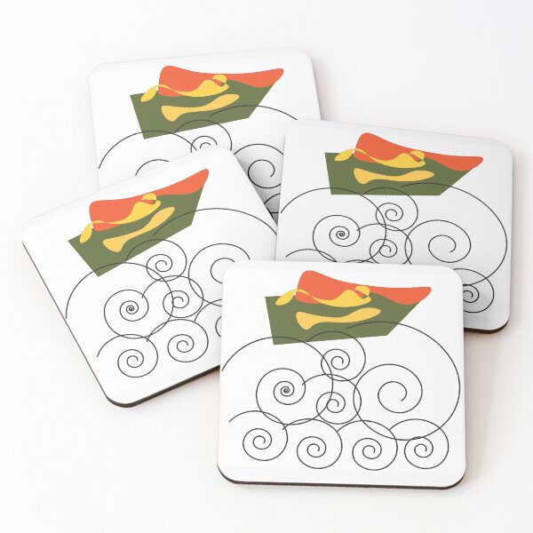 Item preview, Great Wave of trees designed and sold by Mariia-CA.