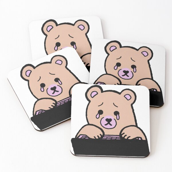 Item preview, bear wants to play designed and sold by ArtZombieStore.