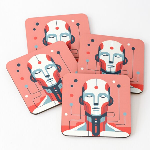 Item preview, Cybernetic Mind Techno-Futurism Art designed and sold by InevitableAum.