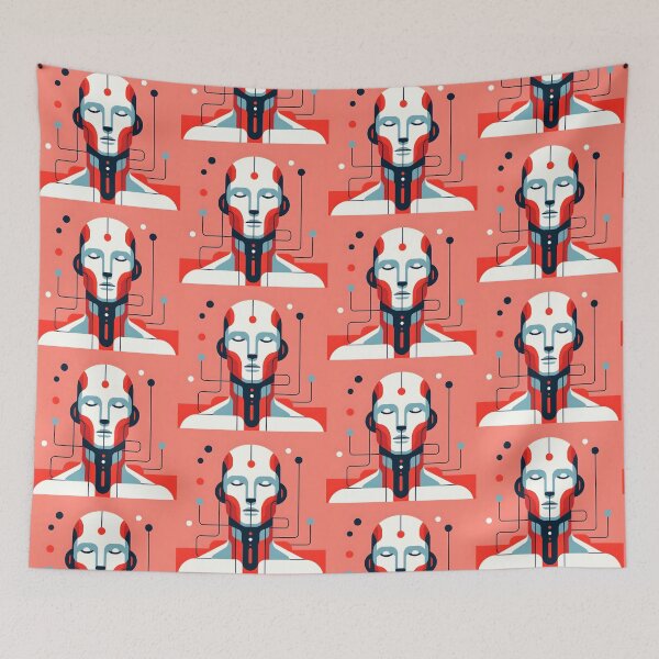 Item preview, Cybernetic Mind Techno-Futurism Art designed and sold by InevitableAum.