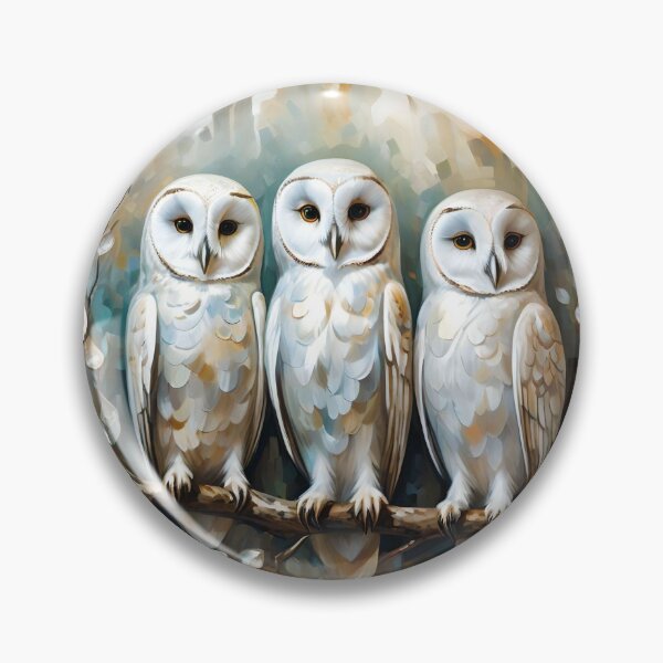 Item preview, Three Owls On A Branch designed and sold by Ciervo Primavera.