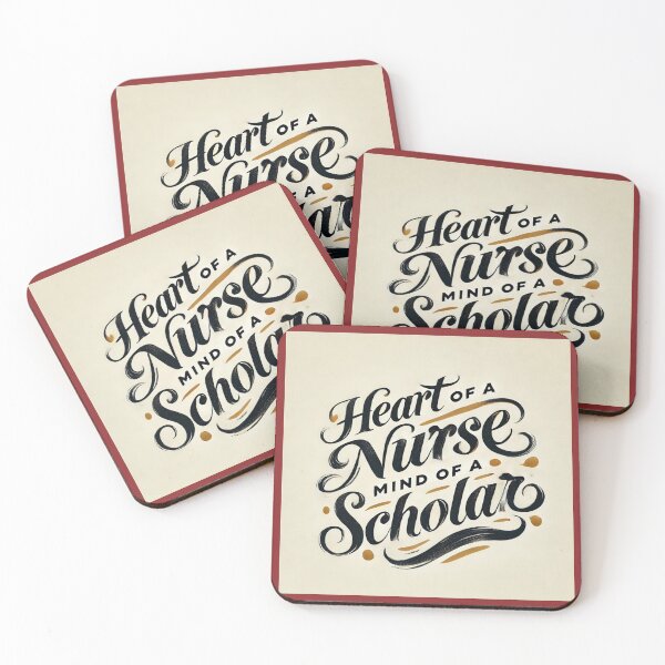 Item preview, Nurse- The original -Heart of A nurse Mind of A Scholar designed and sold by EquityGuardianX.