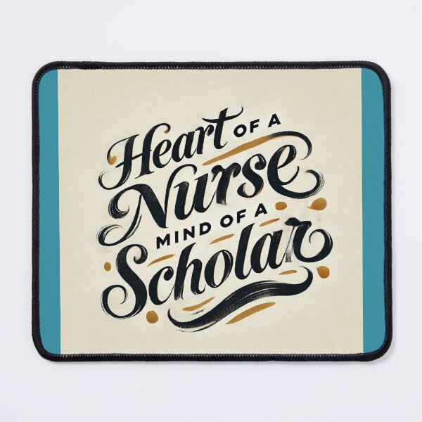 Item preview, Nurse- The original -Heart of A nurse Mind of A Scholar designed and sold by EquityGuardianX.