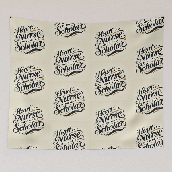 Item preview, Nurse- The original -Heart of A nurse Mind of A Scholar designed and sold by EquityGuardianX.