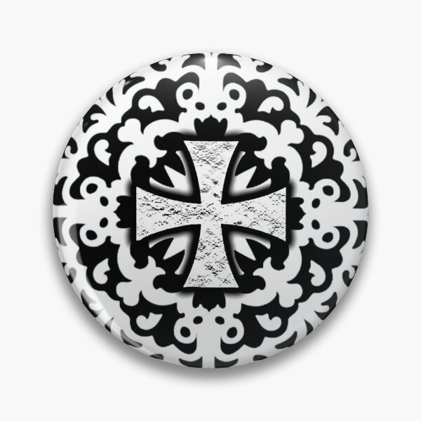 Item preview, White cross mandala designed and sold by Buda--Vibes.