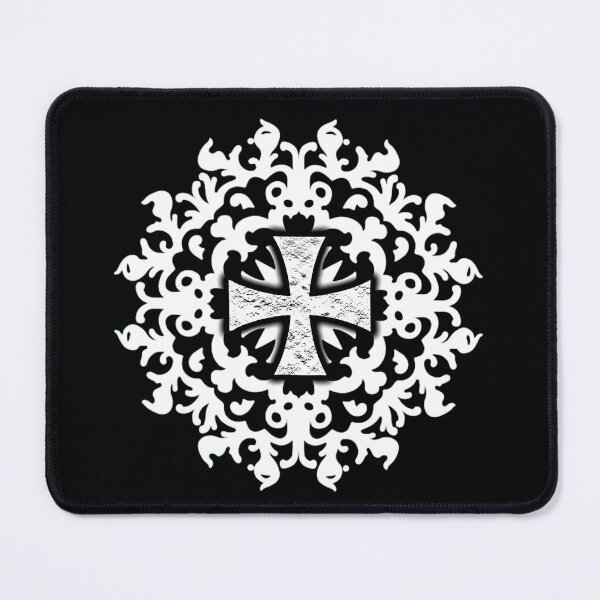 Item preview, White cross mandala designed and sold by Buda--Vibes.