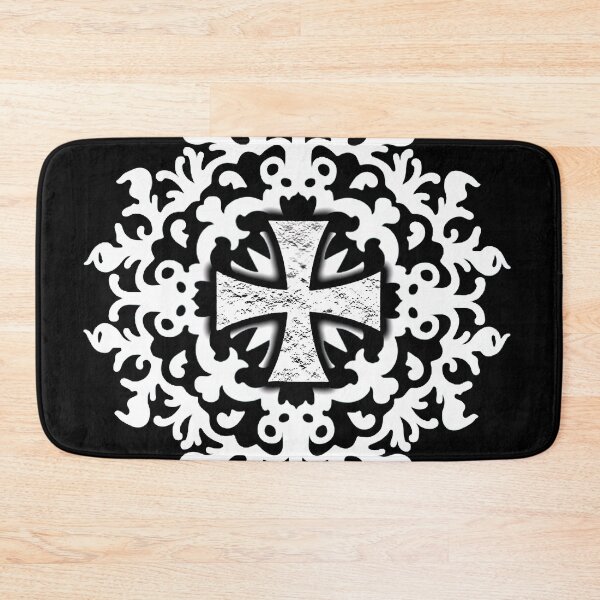Item preview, White cross mandala designed and sold by Buda--Vibes.