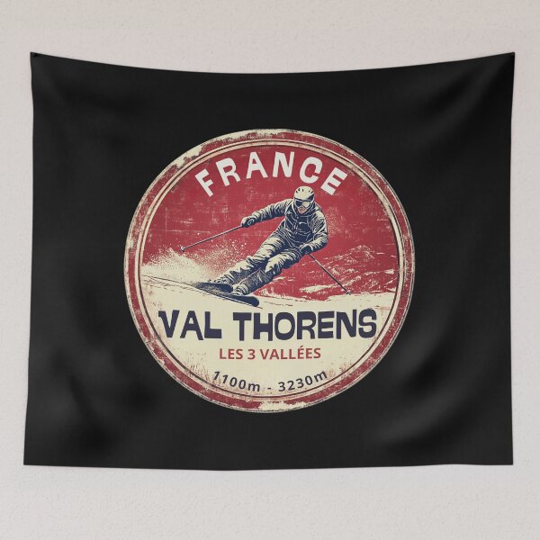 Item preview, Val Thorens - Les 3 Vallées - France  designed and sold by GoodOldVintage.
