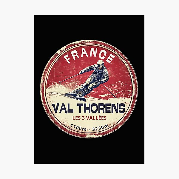 Item preview, Val Thorens - Les 3 Vallées - France  designed and sold by GoodOldVintage.