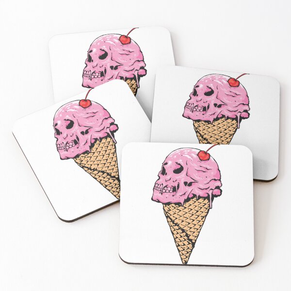 Item preview, Skull Ice Cream: Sweet Death designed and sold by Polarisofficial.