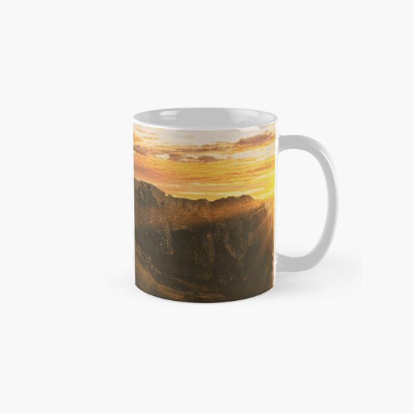 Item preview, Sunset and Golden Skies Above a Waterfall  designed and sold by CountyKent.