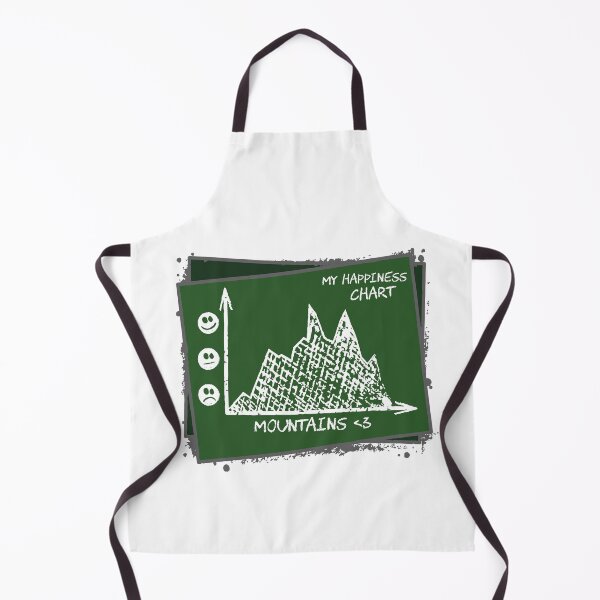 Item preview, My Happiness Chart Mountain Lover Gift designed and sold by Plant On Demand.