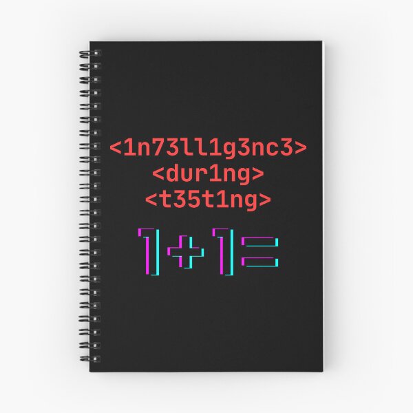 Item preview, Funny tech - Intelligence during testing designed and sold by SplashPixel.
