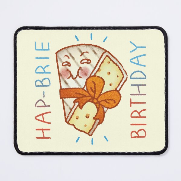 Item preview, Hap-Brie Birthday designed and sold by Squosh.