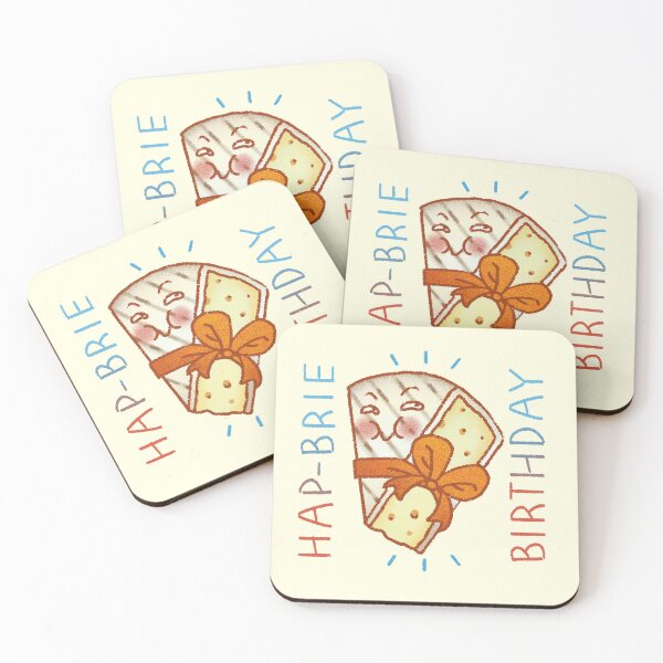 Item preview, Hap-Brie Birthday designed and sold by Squosh.