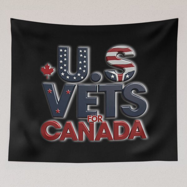 Item preview, U.S. Vets for Canada – A Bold Statement of Support designed and sold by MySheetMusicArt.