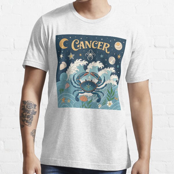 Item preview, Cancer Zodiac Sign designed and sold by Lucky Dog Merch.