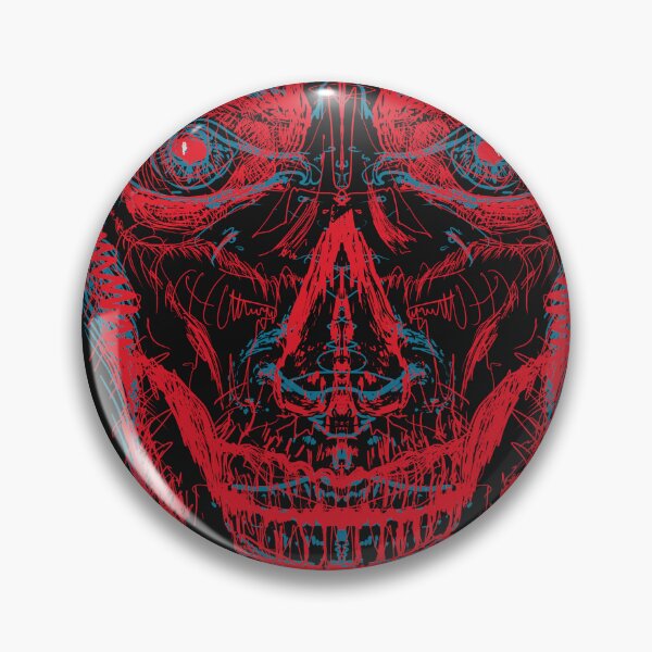 Item preview, Infrared skull face designed and sold by GregorProjector.