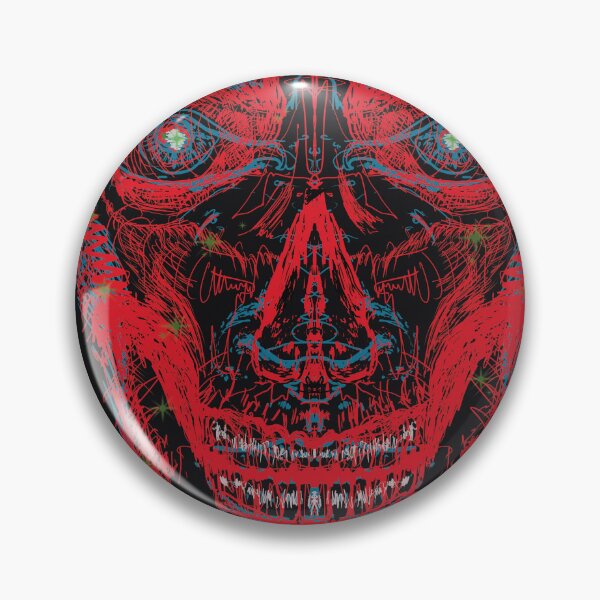 Item preview, Infrared skull face designed and sold by GregorProjector.
