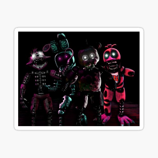 Vista previa del artículo con la obra «Cinco noches en Freddy's: ¡Diseño de Joy Of Creation!», diseñado y vendido por BrHrocknroll.