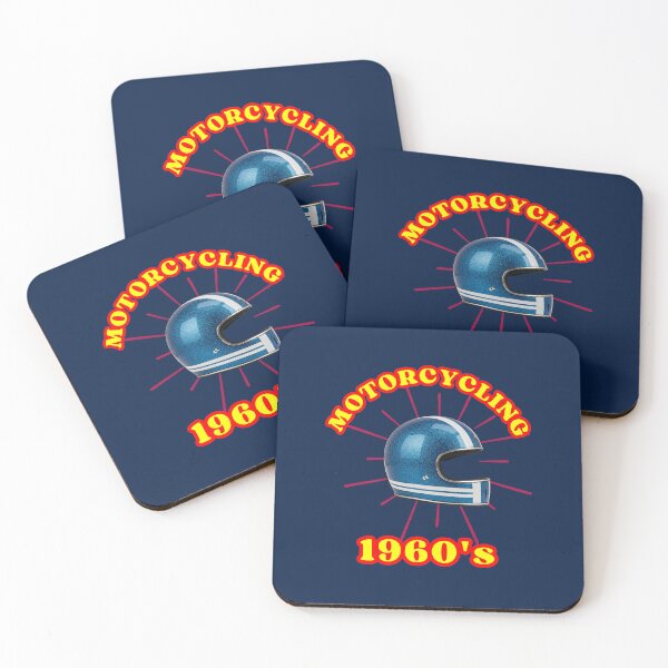 Item preview, Motorcycle Helmet - Motorcycling 1960's designed and sold by MasonsTshirts.