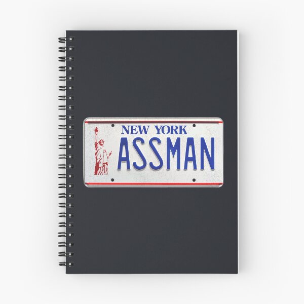 Item preview, Kramer New York Assman License Plate designed and sold by ourkid.