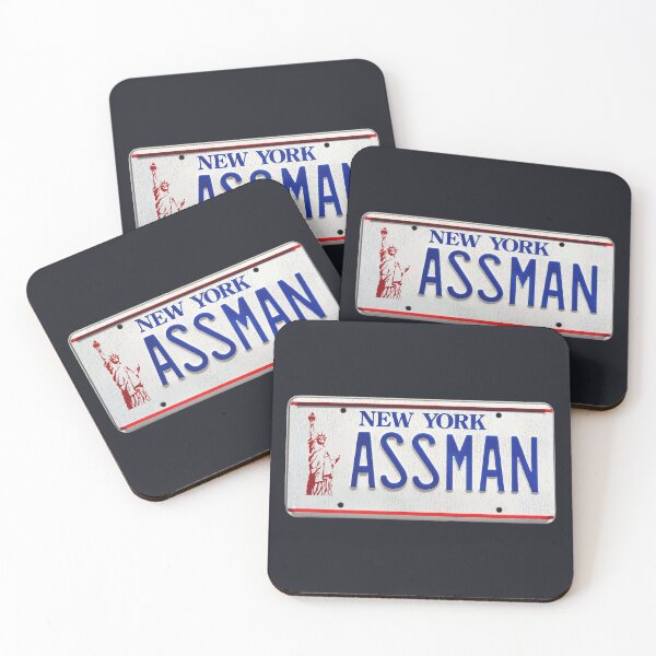 Item preview, Kramer New York Assman License Plate designed and sold by ourkid.