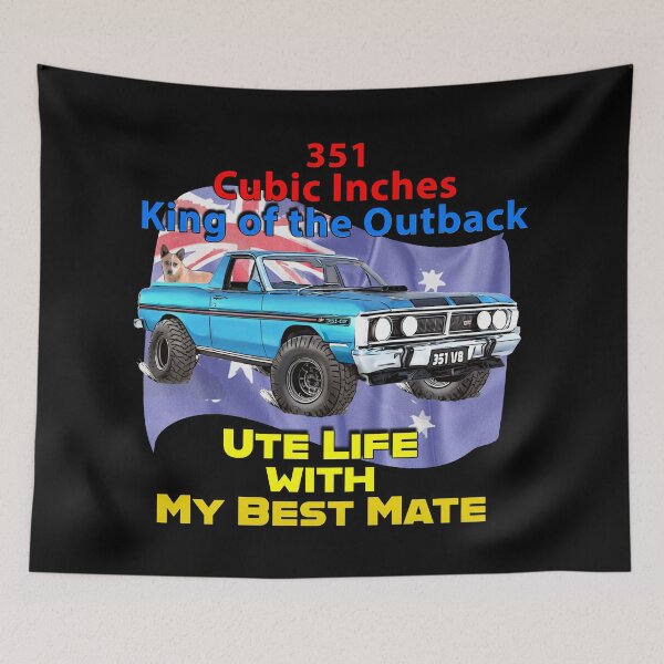 Item preview, 351 Cubes of Aussie Grit – Ute Life in the Outback designed and sold by Michael van der Hoorn.