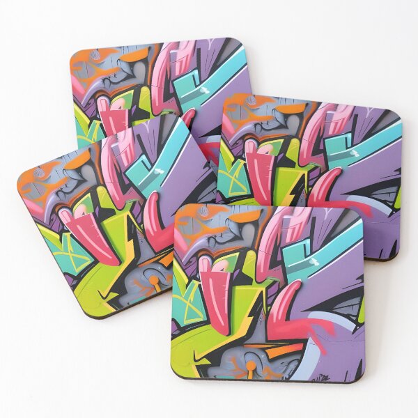 Item preview, Abstract Graffiti Art Work Design| 051 designed and sold by City Graffix Design Co..