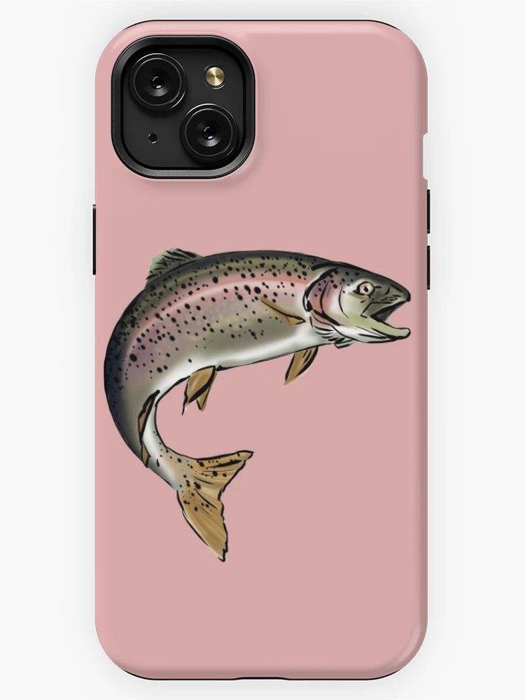 Trout iPhone Case by Sibo Miller