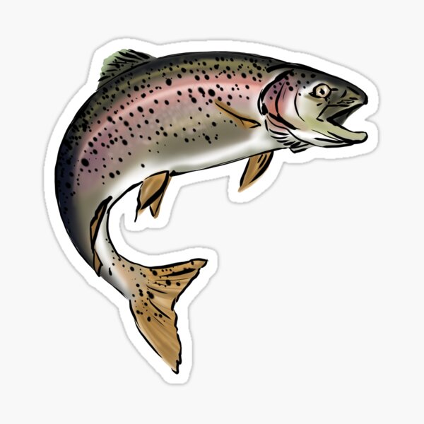 Fishing Sticker by Sibo Miller