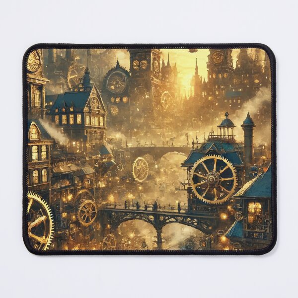 Item preview, The Gilded Gears of Aetheris designed and sold by AbstractAnom.