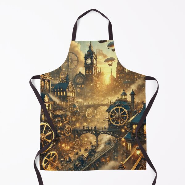 Item preview, The Gilded Gears of Aetheris designed and sold by AbstractAnom.