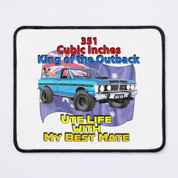 Item preview, 351 Cubes of Aussie Grit – Ute Life in the Outback on White Background designed and sold by Michael van der Hoorn.