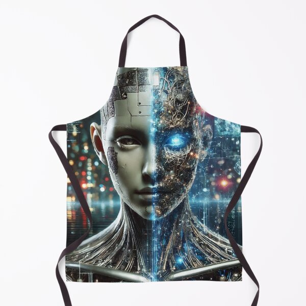 Item preview, Singularity Awakened: The Merging of Man and Machine designed and sold by AbstractAnom.