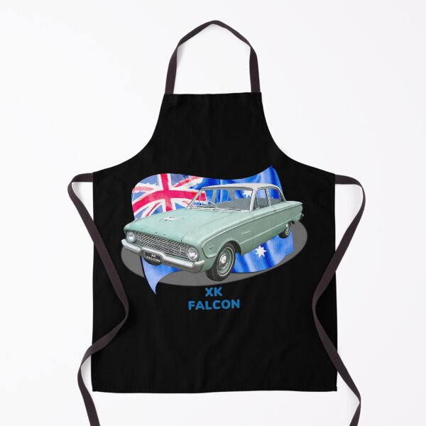 Item preview, XK Falcon – Australia’s First Locally Built Ford Classic on Black Background designed and sold by Michael van der Hoorn.