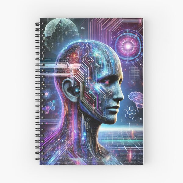 Item preview, Neural Nexus: The Birth of Digital Consciousness designed and sold by AbstractAnom.
