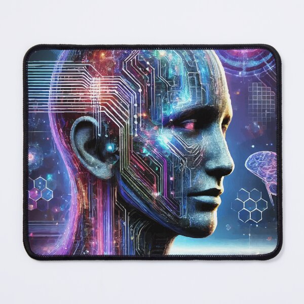 Item preview, Neural Nexus: The Birth of Digital Consciousness designed and sold by AbstractAnom.