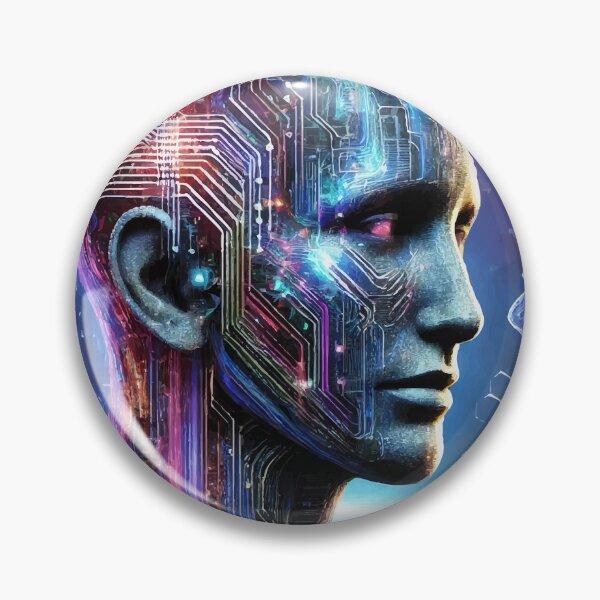 Item preview, Neural Nexus: The Birth of Digital Consciousness designed and sold by AbstractAnom.