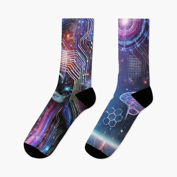 Item preview, Neural Nexus: The Birth of Digital Consciousness designed and sold by AbstractAnom.