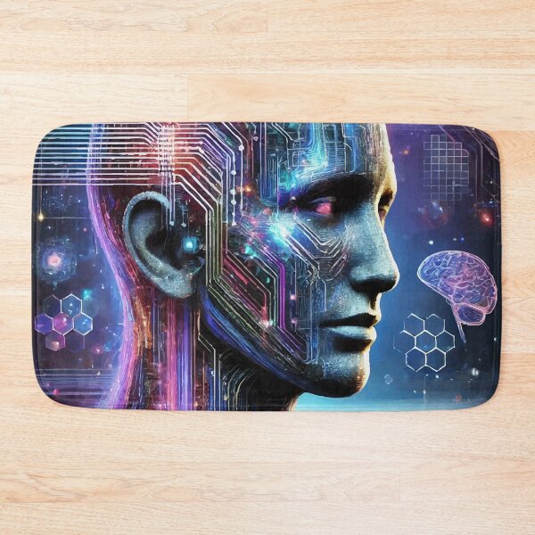 Item preview, Neural Nexus: The Birth of Digital Consciousness designed and sold by AbstractAnom.