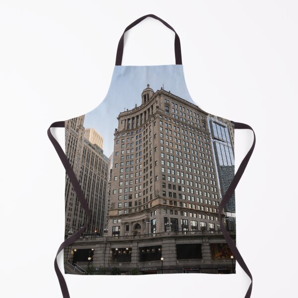 Item preview, Riverside Grandeur – Chicago Skyline designed and sold by BadWolfStudios.